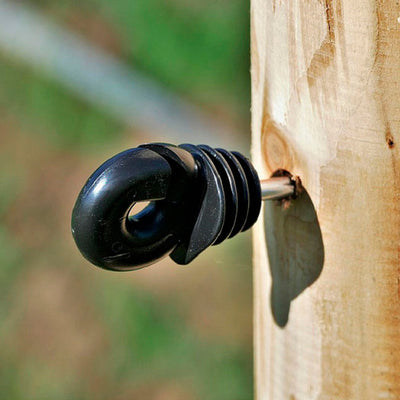 Aislador reforzado rosca Madera Fi6 (Paquete de 25) - PECFARM