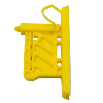Aislador N12 Especial cinta o 3 cables (paquete de 25) amarillo - PECFARM