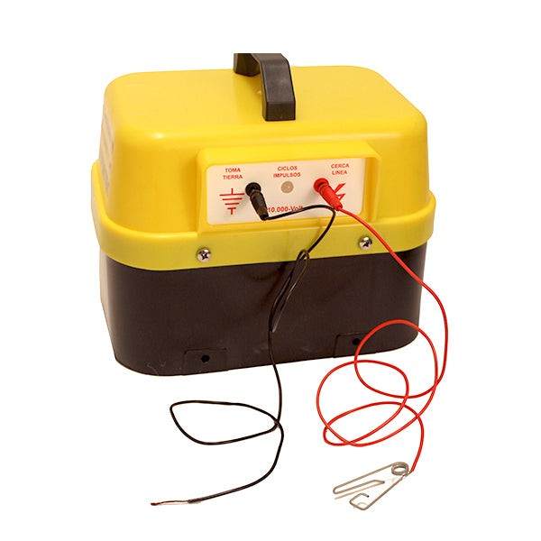 Cables con conexión banana para cercas (Par) - PECFARM