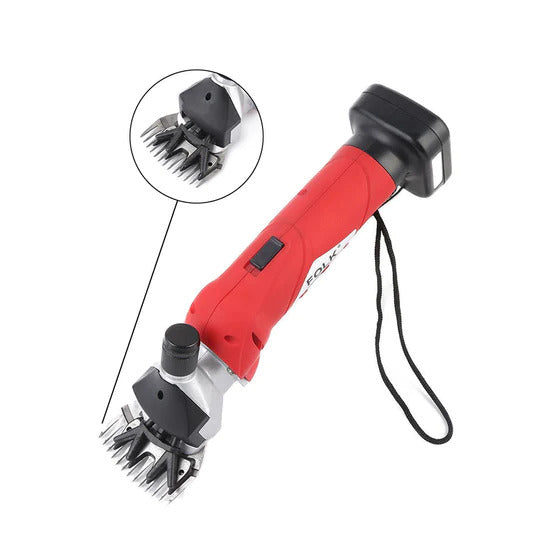 Esquilladora Ovejas 12V + 2 Baterias 4000 mAh
